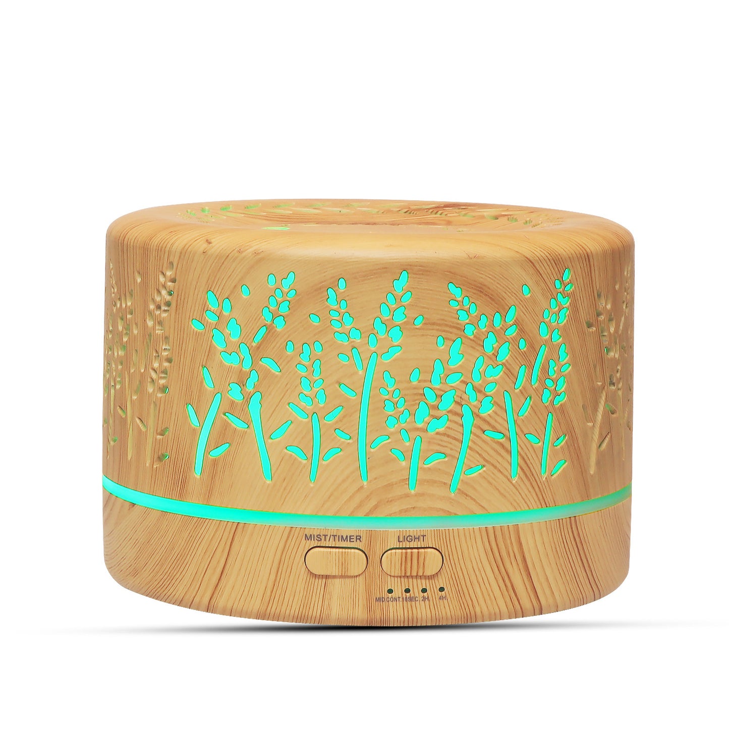 700ml wood grain aroma diffuser multi-function hollow fragrance machine humidifier remote control aroma diffuser