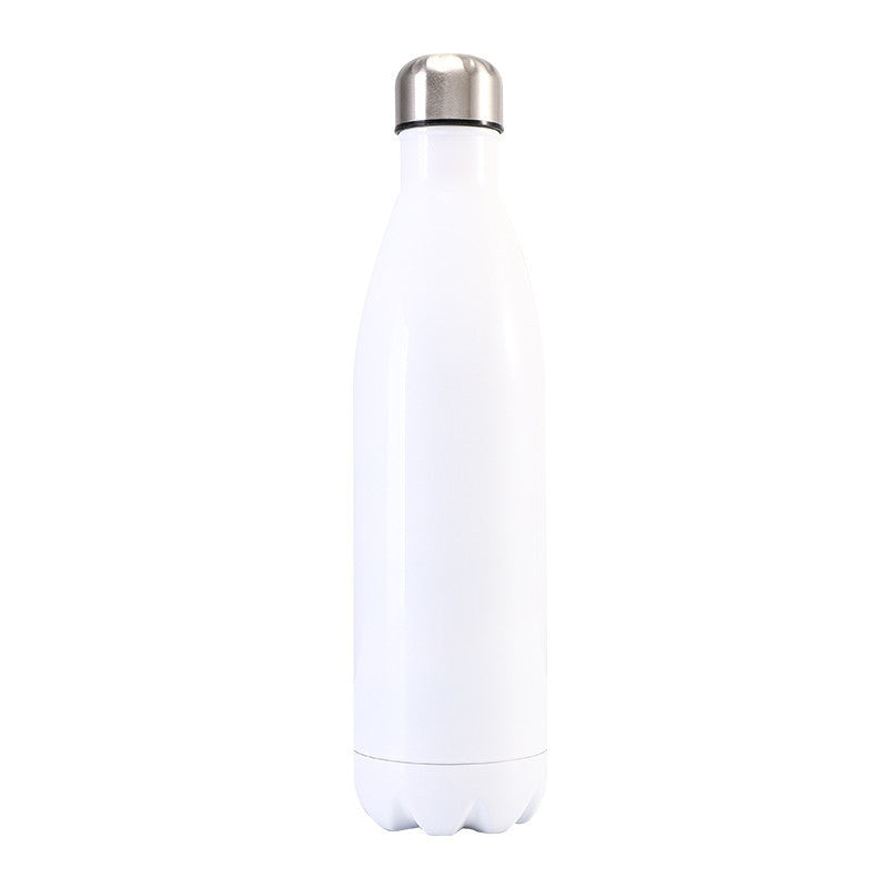 750ML Stainless Steel Water Bottle Thermos Flask, Double-Walled Leak-Proof Insulated Water Bottle for Running, Cycling, Camping