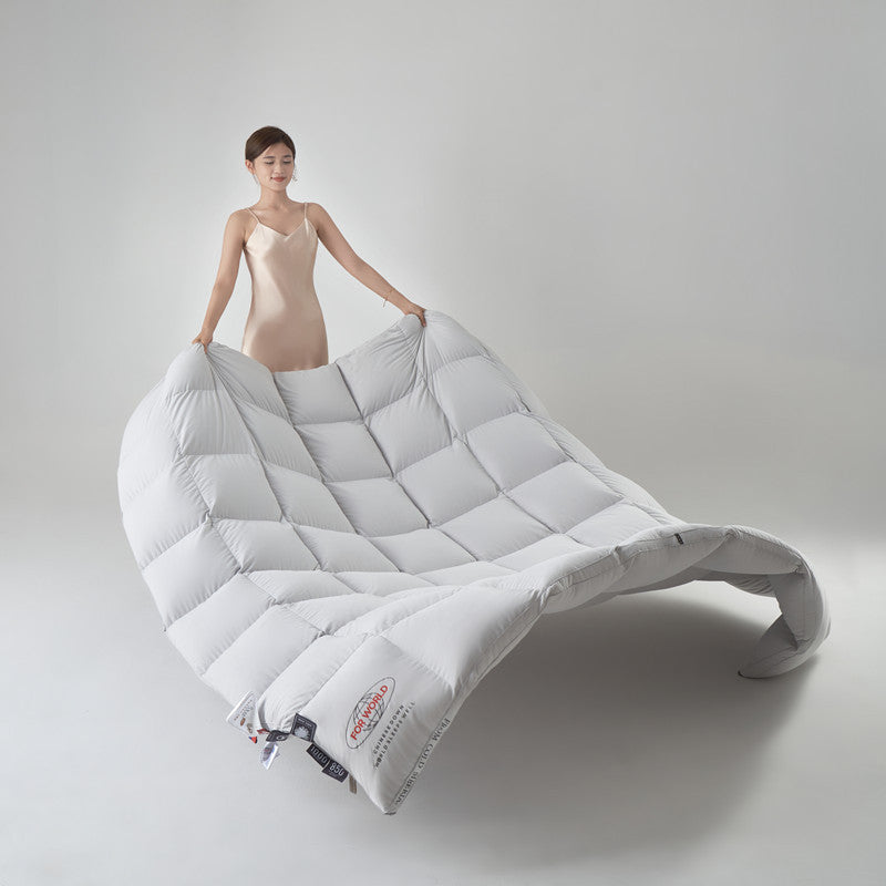 95% white goose down duvet thickened comforter for winter