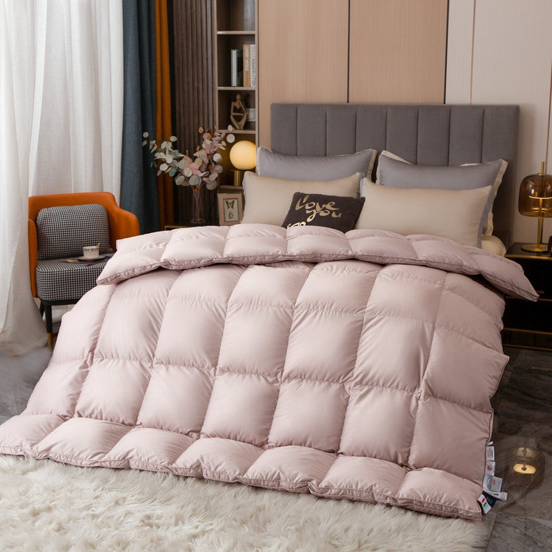 Fluffy Breathable Goose Feathers Down Duvet Down Alternative Ultra-Soft Fill-Power Hotel Collection Bedding Comforter