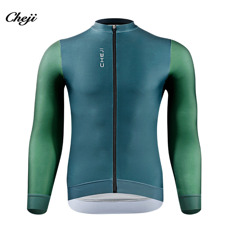 Cycling Jersey Men's Winter Fleece Long Sleeve Top Keeps Warm