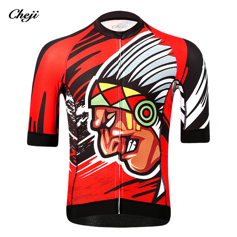 cheji car high quality cycling wear men's short sleeve summer spot