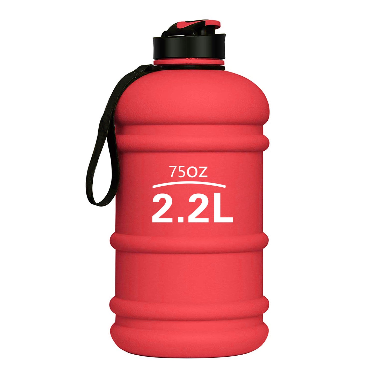 2.2L XL Large Water Bottles For Sports Fitness Gallon Water Bottle With Sturdy Handle