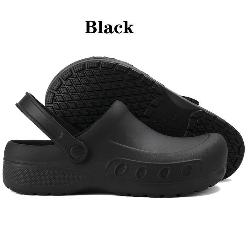 Professional chef shoes, men's non-slip shoes, kitchen water shoes, work shoes, men's special kitchen shoes, waterproof and oil-proof