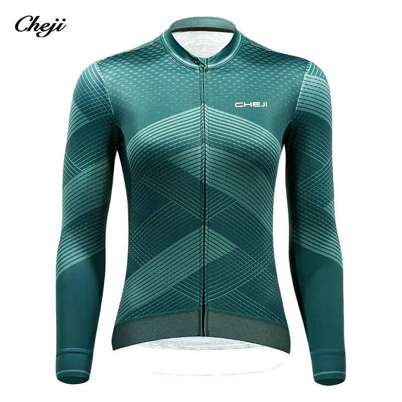 good quality cycling wear  long-sleeved tops thin material for men and women