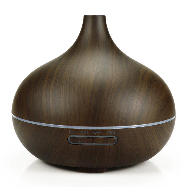 Onion Bluetooth Large Capacity 500ml Aroma Diffuser Air Humidifier Wood for Essential Oil Large Room