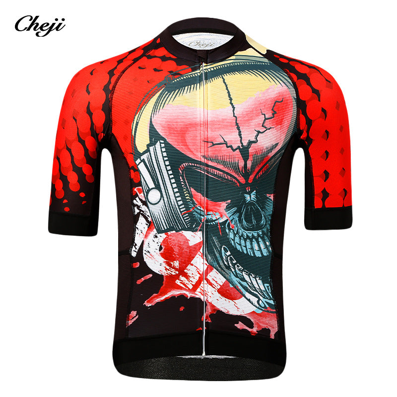 cheji car high quality cycling wear men's short sleeve summer spot