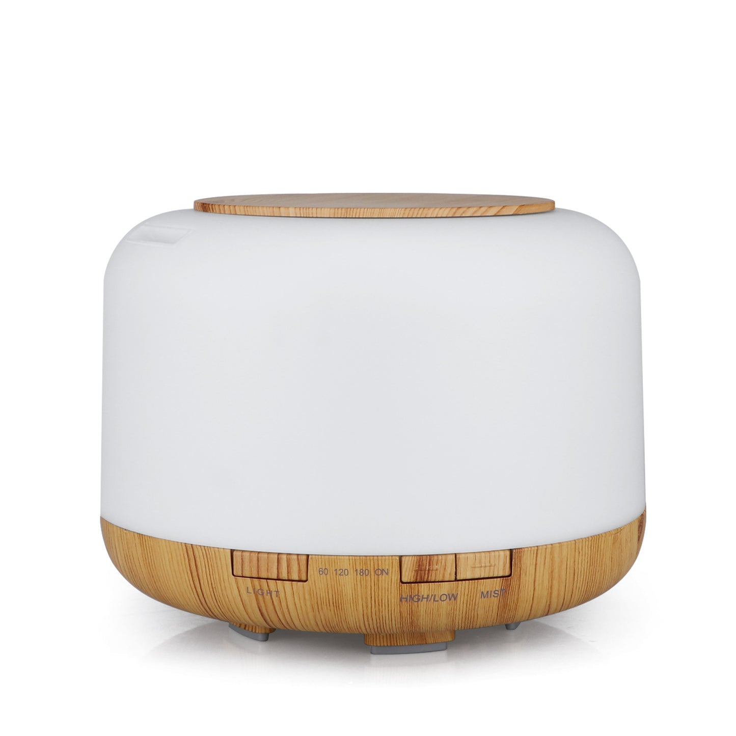 New Large Capacity Simple 500ML Ultrasonic Aroma Diffuser Wood Grain Air Purifier Household Aromatherapy Humidifier