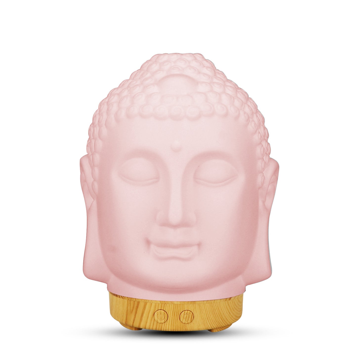 Ceramic Buddha head aroma diffuser, USB ultrasonic essential oil aromatherapy humidifier