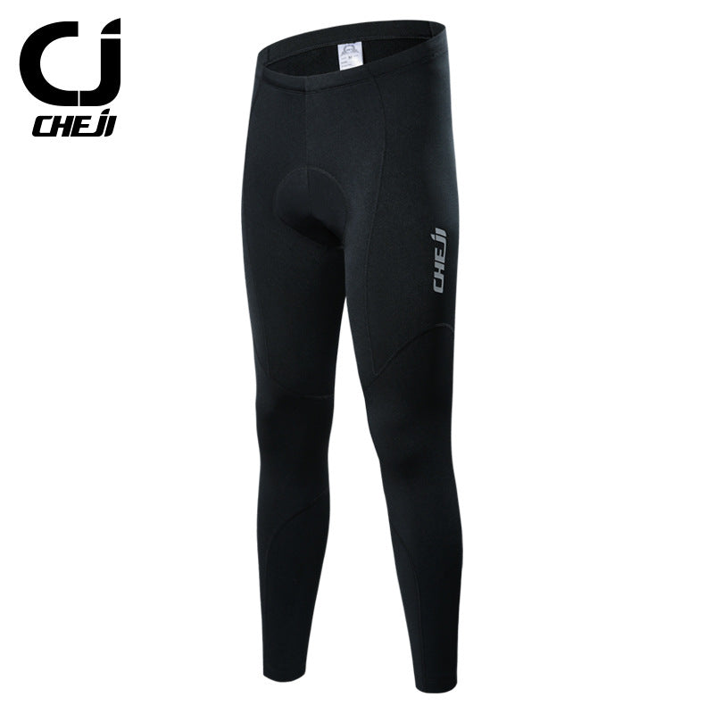 cycling pants bicycle men's spring, autumn and winter fleece warm pants