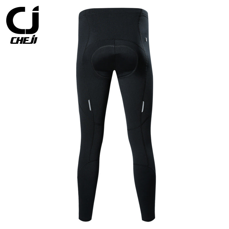 cycling pants bicycle men's spring, autumn and winter fleece warm pants