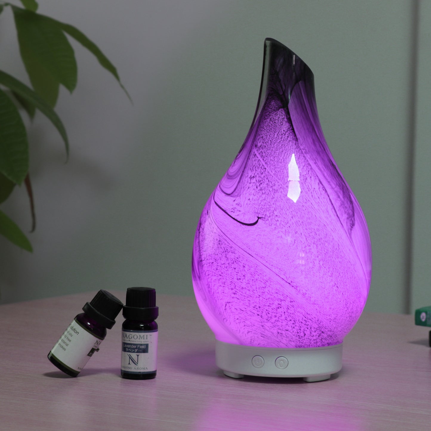 Creative Cloud Glass Aroma Diffuser 100ml Nebulizer Home Bedroom Living Room Ultrasonic Colorful Humidifier