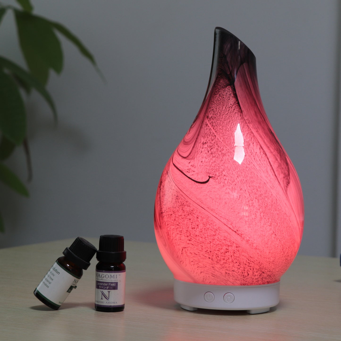 Creative Cloud Glass Aroma Diffuser 100ml Nebulizer Home Bedroom Living Room Ultrasonic Colorful Humidifier