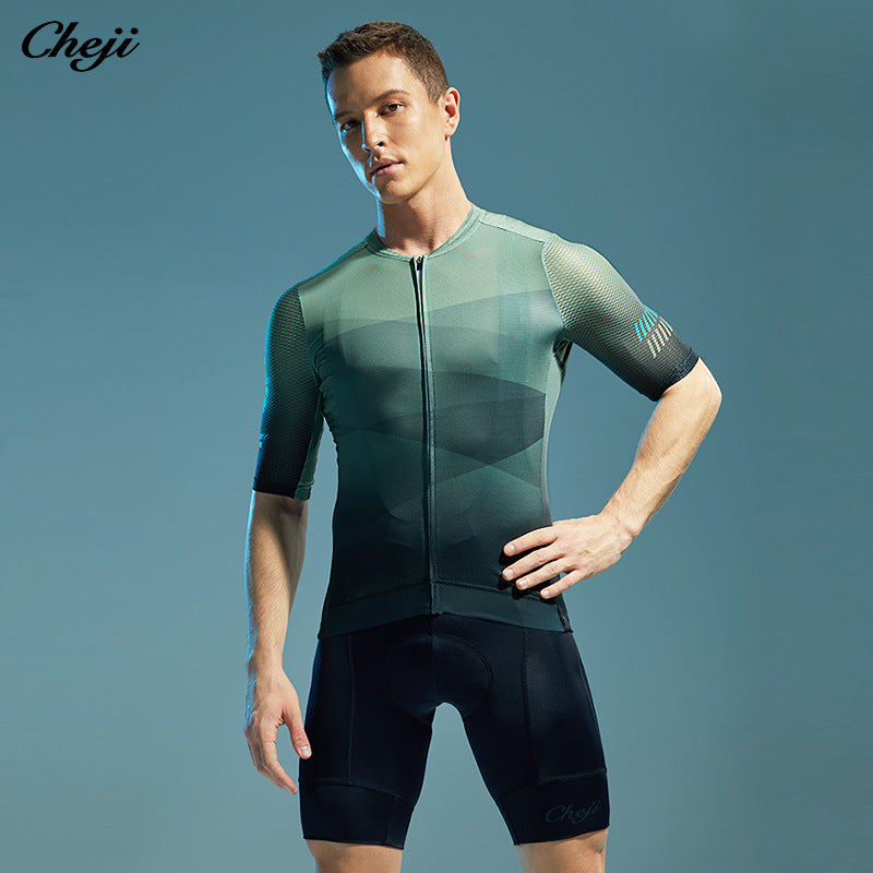 Cycling Wear Men's Summer Short Sleeve Tops High Quality