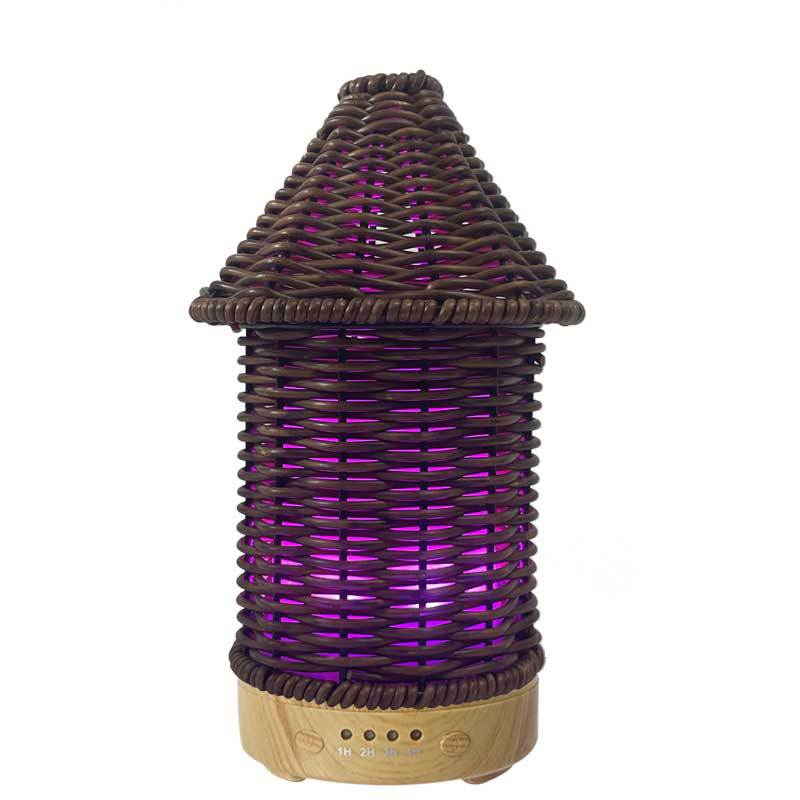 New lampshade, rattan weaving essential oil diffuser air humidifier, hotel southeast asian style fragrance diffuser