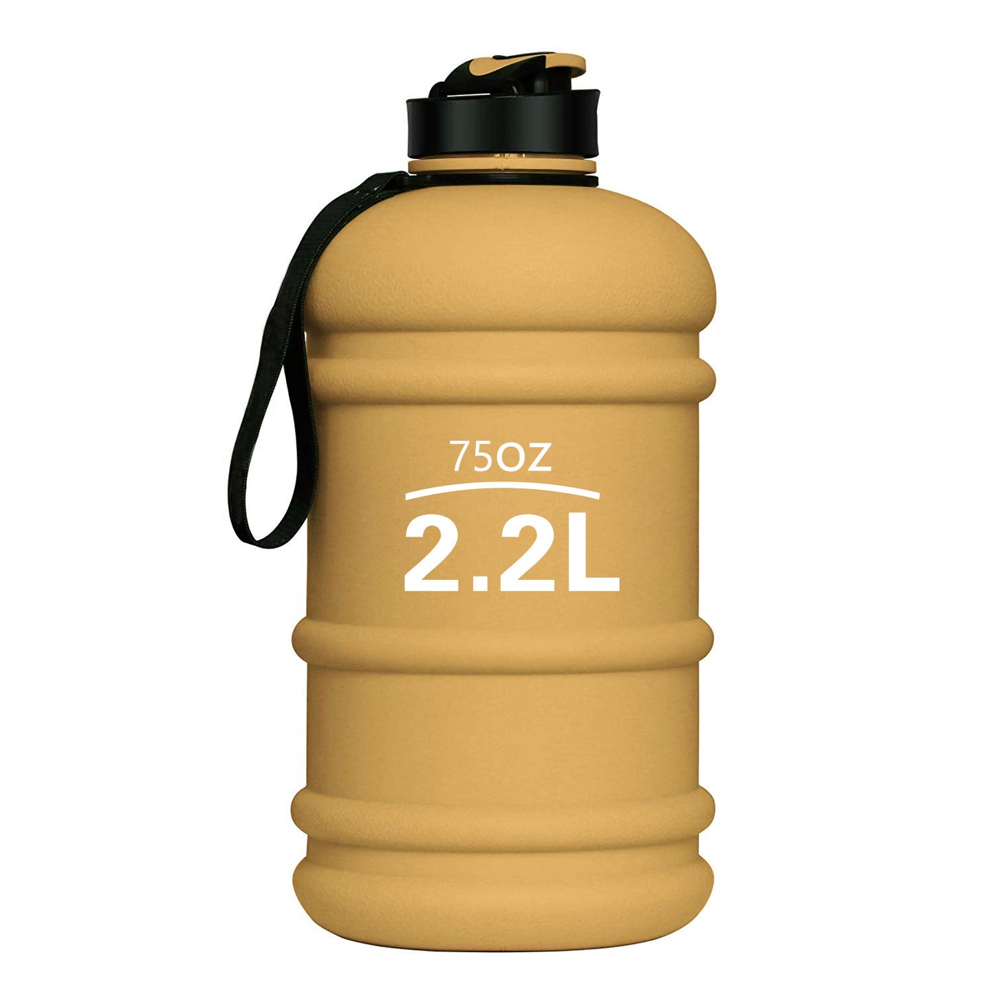 2.2L XL Large Water Bottles For Sports Fitness Gallon Water Bottle With Sturdy Handle