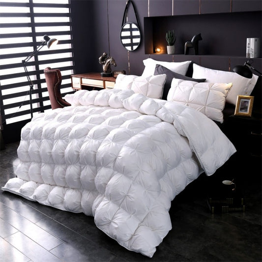 95% 5A White Goose Down Duvet Thick Soft And Warm Comforter For Home Hotel