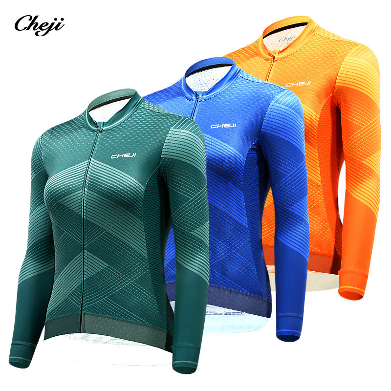 good quality cycling wear  long-sleeved tops thin material for men and women