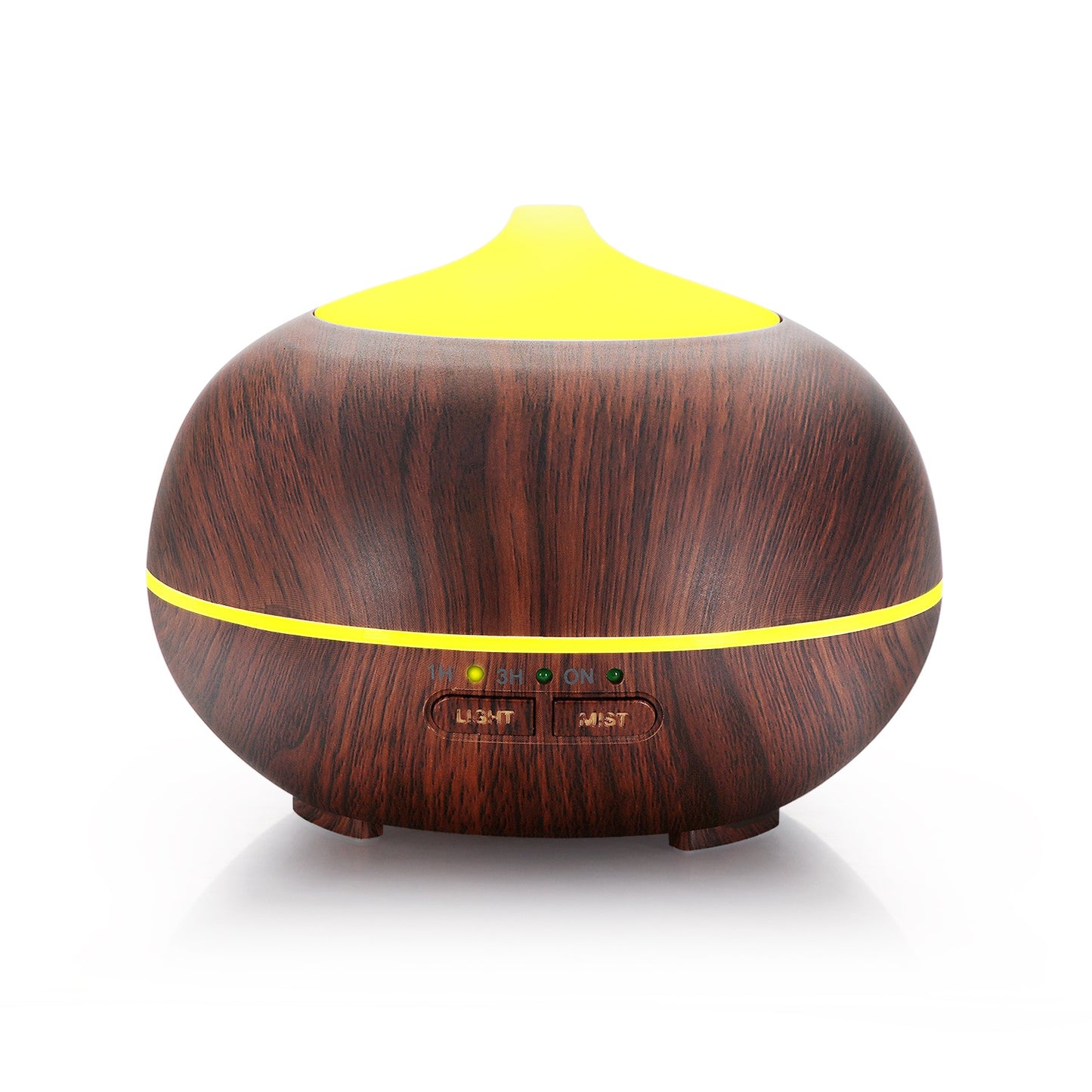 Wood grain aromatherapy humidifier home air purifier essential oil diffuser