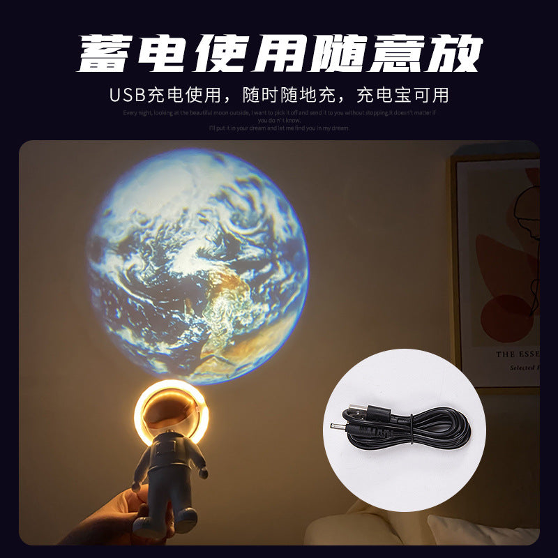 Bedroom astronauts star projector, galaxy night light projectors